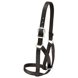 Weaver Leather Livestock Cow Barn Halter Black, Large