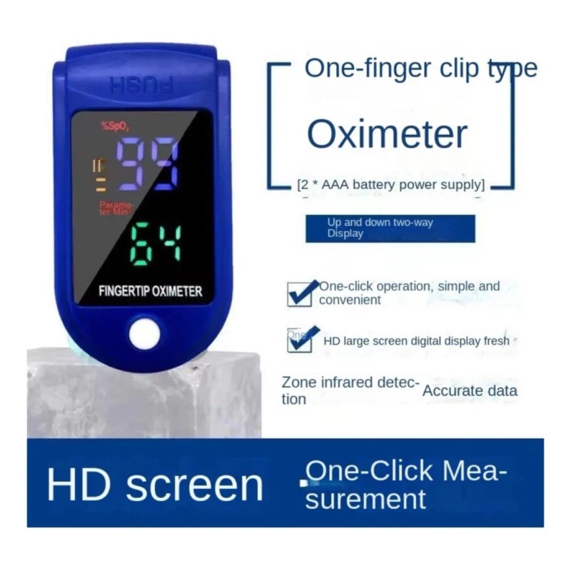 Aparato Para Checar La Presion Kit Termometro Y Oximetro Color