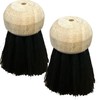 QUAILITAS Fireside Brush Head [Pack of 2] Hearth Fireplace Brush