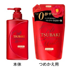 TSUBAKI Premium Moist Shampoo, Refill, 11.2 fl oz (330 ml) x 1