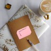 100 Pcs Blank Message Paper, Blank Kraft Cards, Doodle Hand