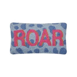 Peking Handicraft Roar Poly Filler Hook Pillow, 16-Inch, Multicolor