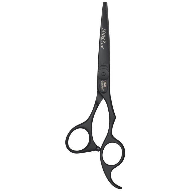 Olivia Garden Silkcut Black 5.75 Inch Hair Scissors 1151