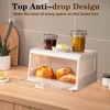 ANYPROLUS Large Bread Box for Kitchen Countertop, Bread Storage for