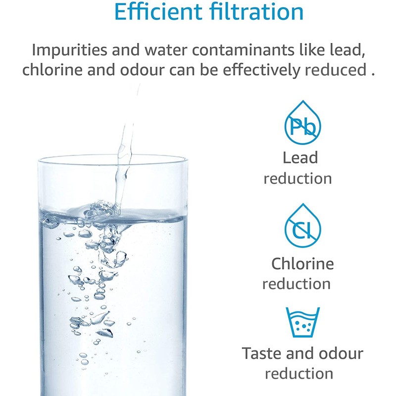2X AQUACREST 847200 Fridge Water Filter, Compatible with Fisher &