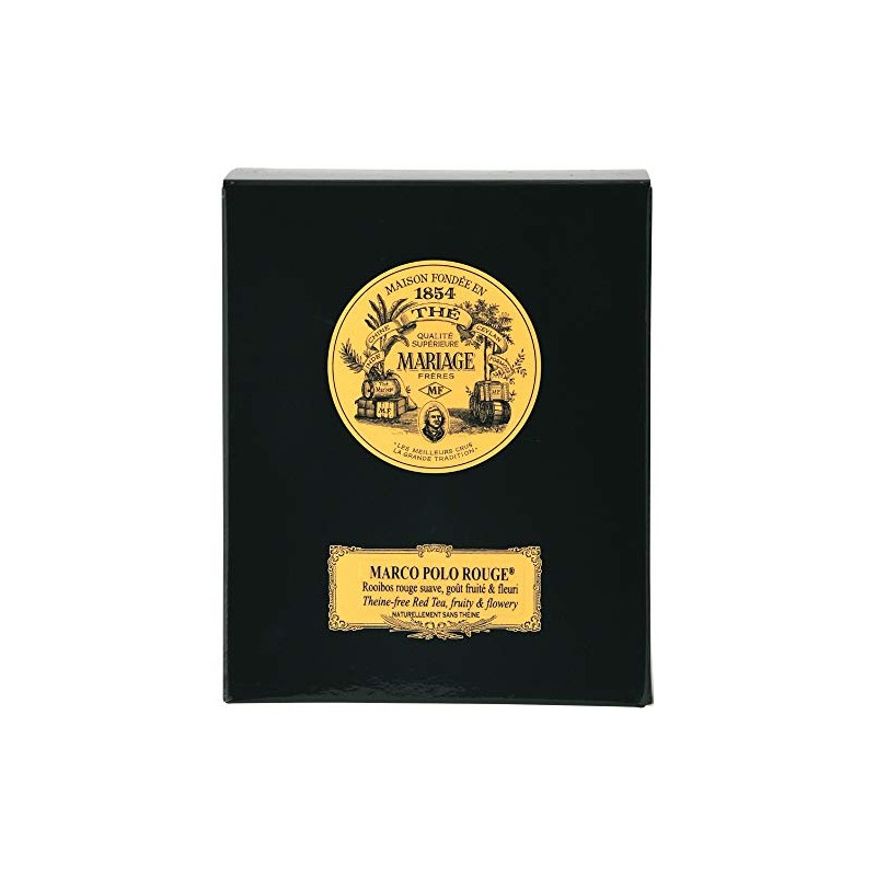 Mariage Frères Marco Polo Rouge Leaf Can, 3.5 oz (100