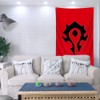 LCFHOME World of Warcraft Flag Warcraft Horde Banner Tapestry Wall