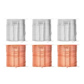Mandala Crafts 12 14 16 18 20 22 Gauge Anodized Jewelry Making Beading Floral Colored Aluminum Craft Wire Wholesale Combo (22 Gauge, Combo 12)