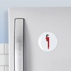 CafePress Pipe Wrench Plumber Tool Magnets 2.25" Round Magnet (10