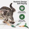 4 Refills Set for Cat Wand Toy - Carrot, Shrimp,