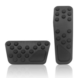 MAIMOCCY Car Brake Accelerator Pedal Cover Compatible for Dodge Challenger 2008-2023, for Charger 2011-2023, for Chrysler 300/300C 2009-2019 Foot Gas Pedal Cover Accessories No Drill Mat