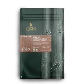Luxmi Spiced Assam CTC Tea, Masala Chai Blend from India, TASTING NOTES: Aromatic, bright, robust, spicy & zesty, 250 Grams