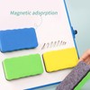6 PCS Whiteboard Eraser, White Board Rubber, Magnetic Whiteboard Eraser
