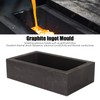 5000g Capacity High Purity Graphite Crucible Metal Refining Mould Ingot