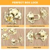10 x Vintage Box Latch Hasp 30 x 30mm Jewelry