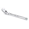 SK 3/8" Drive Flex Head Ratchet Handle, 90-Tooth Ratchet,Premium CR-V