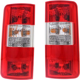 For Ford Transit Connect Tail Light Assembly 2010 11 12 2013 Pair Driver and Passenger Side CAPA Certified | FO2800225 | FO2801225 | 9T1Z 13405 A | 9T1Z 13404 A