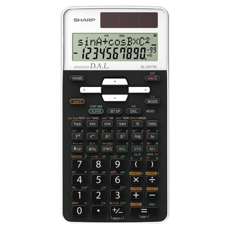 Sharp SH-EL531TGWH Scientific Calculator