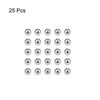 sourcing map Precision Balls 6.5mm Solid Chrome Steel G10 for