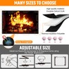 CADARA Magnetic Fireplace Draft Cover, Fireplace Blocker Blanket Stops Heat