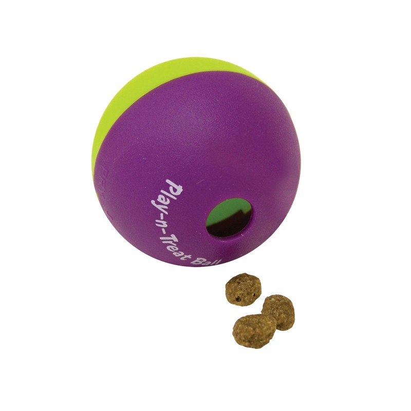 Our Pets Play-N-Treat Balls Interactive Cat Toy, 2 Count