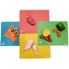 1 Click Extra Thick Flexible Plastic Cutting Board Mats with