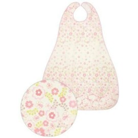 Meal Apron for 2 Long Type , , , pink flower,