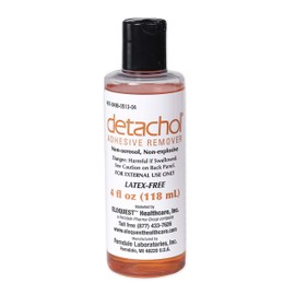7292601 PT# 0513-04 Remover Adhesive Detachol 4oz Skin Btl w/ Dispenser Cap Disp Ea Made by Ferndale Laboratories Inc