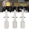 3pcs Toggle Switch Matte Chrome Coating Heavy Duty Toggle Flick