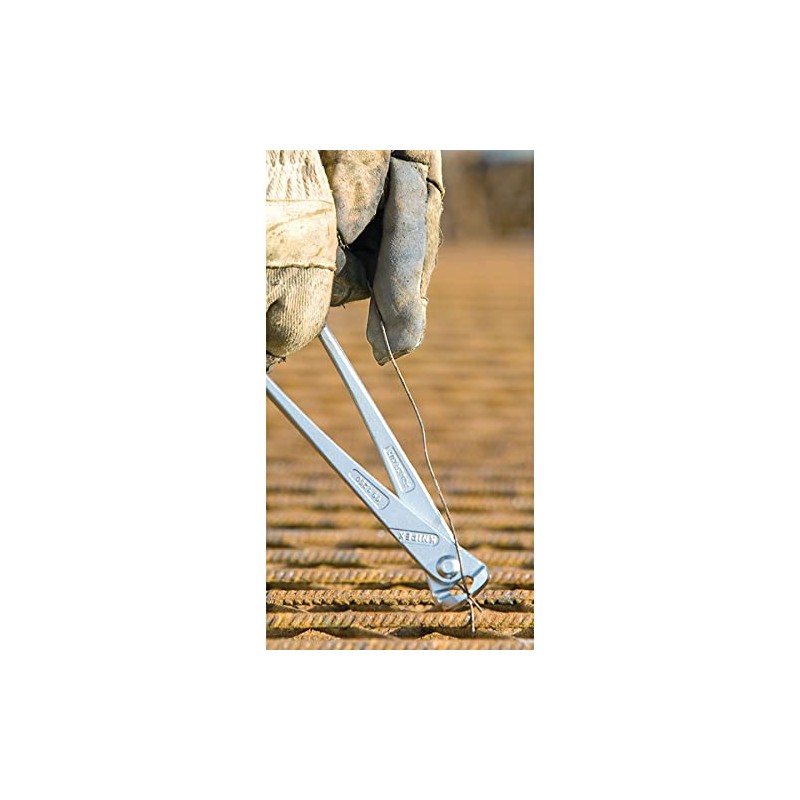 Knipex 34670 High Leverage Concreters Nippers, Silver, 250 mm