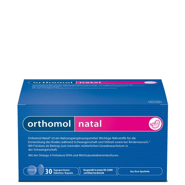 Orthomol Natal, 30 Granules & Capsules