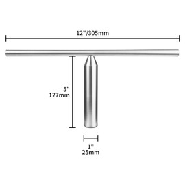 SIIIXS 12 Inch Lathe Tool Rest 1 Inch Post Stainless Steel Wood Lathe Tools Rest, Tool Rest for Wood Lathe