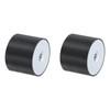 QUARKZMAN Pack of 2 50 x 40 mm M10 Rubber