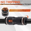 180PCS Air Hose Push to Connect Fittings Kit, 1/8",1/4",5/16",3/8",1/2" &