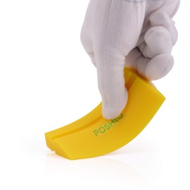FOSHIO Mini Colander Wiper Scraper Rubber Squeegee Sticker Wrapping Tool Scratch Free Bubble Free Car Window Glass Cleaning Bath Kitchen Dust