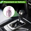 HOPESPANNER Universal 15x11.5cm/5.91"x4.53" Gear Shift Knob Cover Decoration Stick Shifting