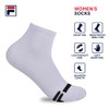 Fila womens Ankle Quarter Socks, Multi (10 Pack), One Size