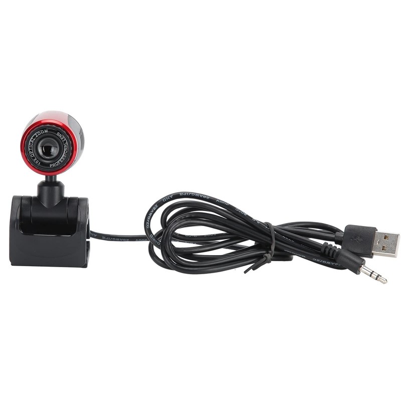 USB2.0 Video Camera with MIC, 0.3MP HD Webcam Web Camera