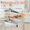 Tioncy 2 Pack Full Size Hotel Pans with Perforated Steam
