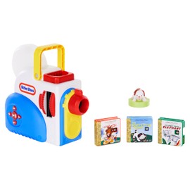 little tikes Story Dream Machine Starter Pack with 3 Classic Fairytale Stories - Light, Sound, and Audio Projector for Kids - Includes 3 Stories and 1 Character - for Kids Ages 3+ Years