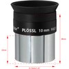Alstar 1.25" 10mm Plossl Telescope Eyepiece - 4-Element Plossl Design