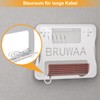 bruwaa Wall Mount with Cable Management for AVM FritzBox Router