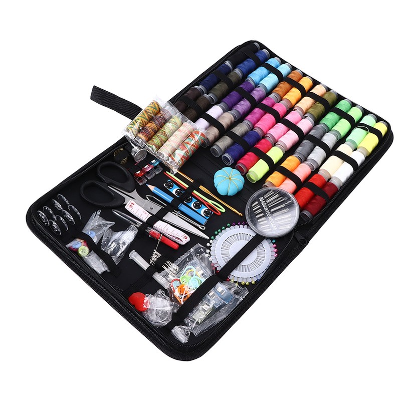 200Pcs Sewing Kit Completed Quickly Portable Travel Tools Complete Accessories