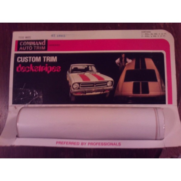 Command CUSTOM STRIPING KIT by Command Decal WHITE Stripe. 8