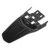 Motorcycle Rear Mudguard, Protective Carbon Fibre Pattern, Sturdy Rear Fender
