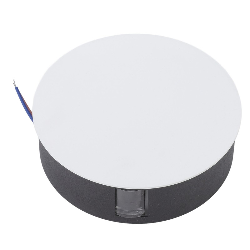 Wall Light Round Shape Aluminum Alloy 3 Beams Modern Wall