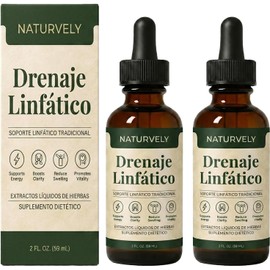Gotas para el Drenaje linfático, Drenaje linfático: Antihinchazón y desinflamante, fácil de Usar, para Hombres y Mujeres, promueve la Salud General(2 Pcs)