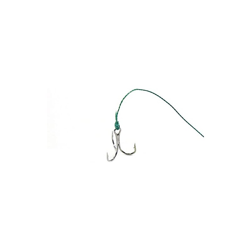 Treble Hooks Kit High Carbon Steel Round Bend Fishing Hook
