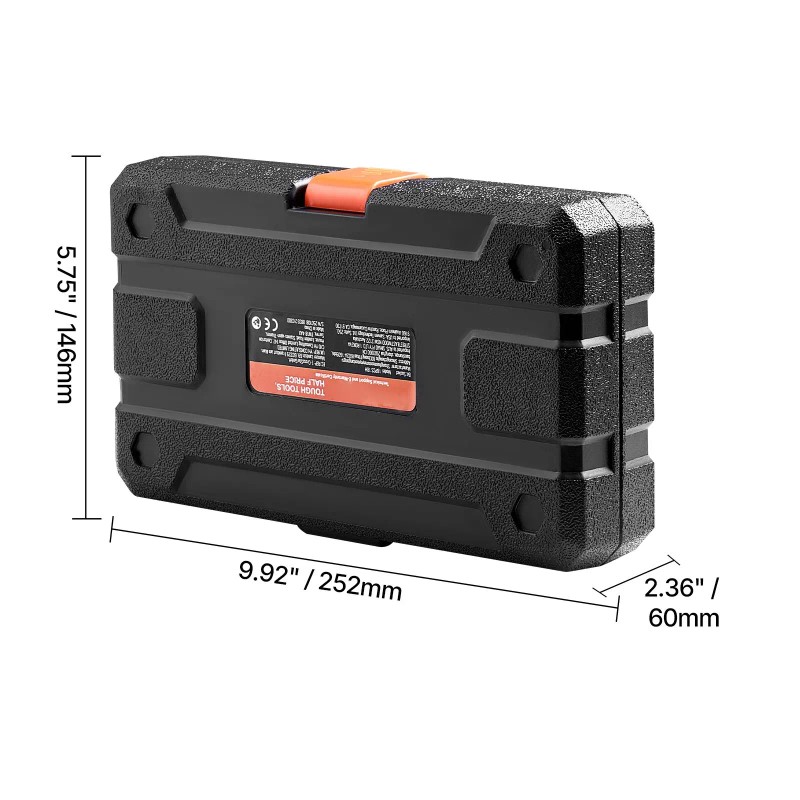 18-Piece Extra Long 3/8 Inch Drive Allen Hex Bit Socket