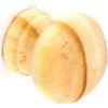 2 PC PIECE 40MM PINE DOOR KNOBS WITH METAL INSERTS